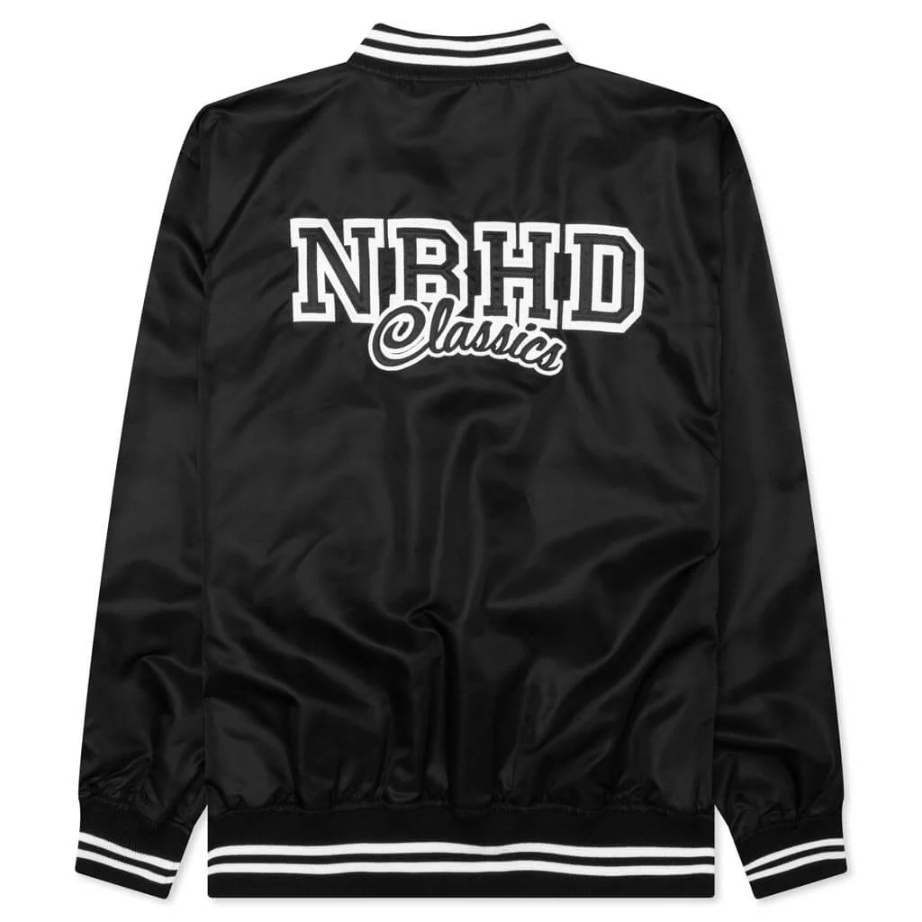 Baseball Jacket - Black - Image 2