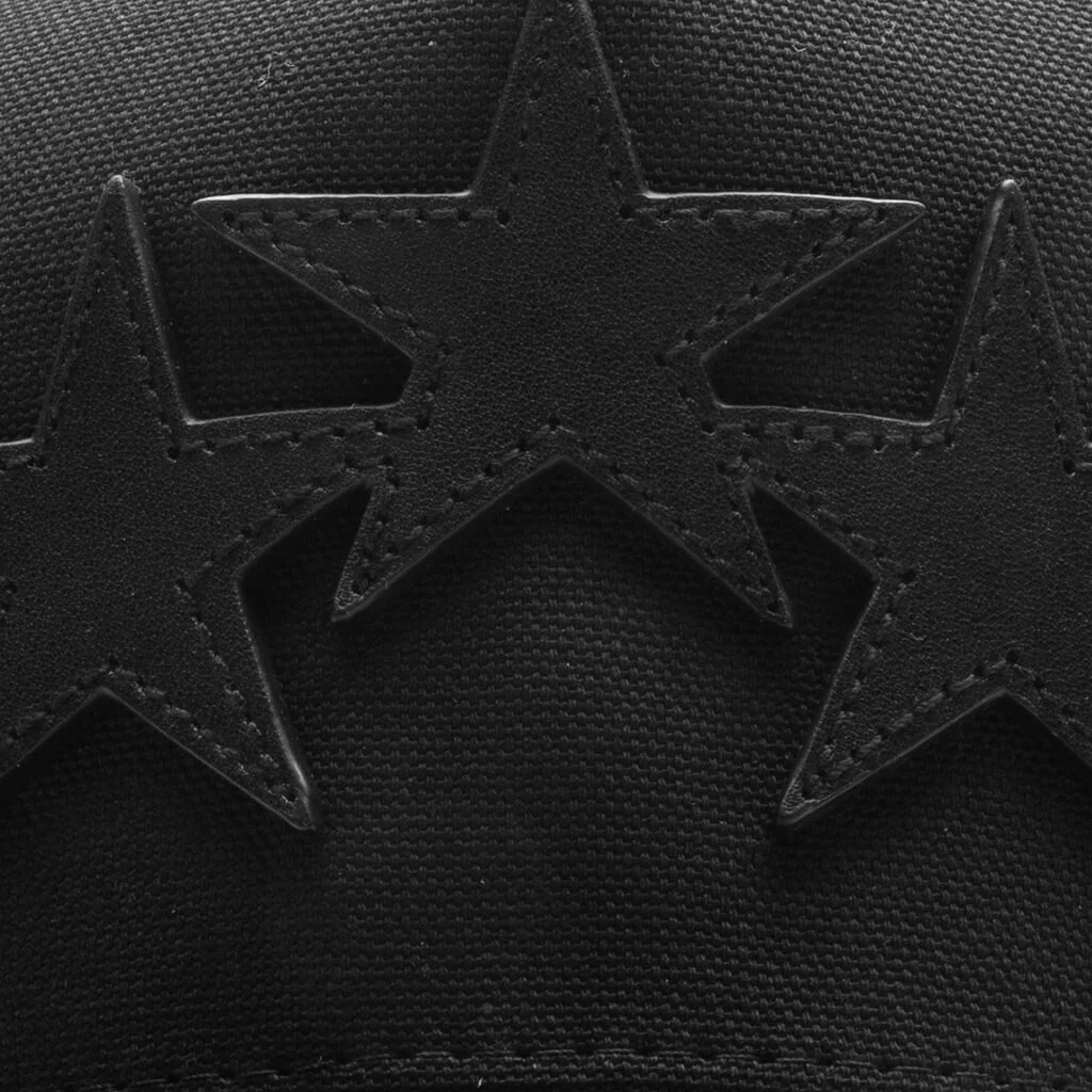 3 Star Trucker Hat - Black - Image 2