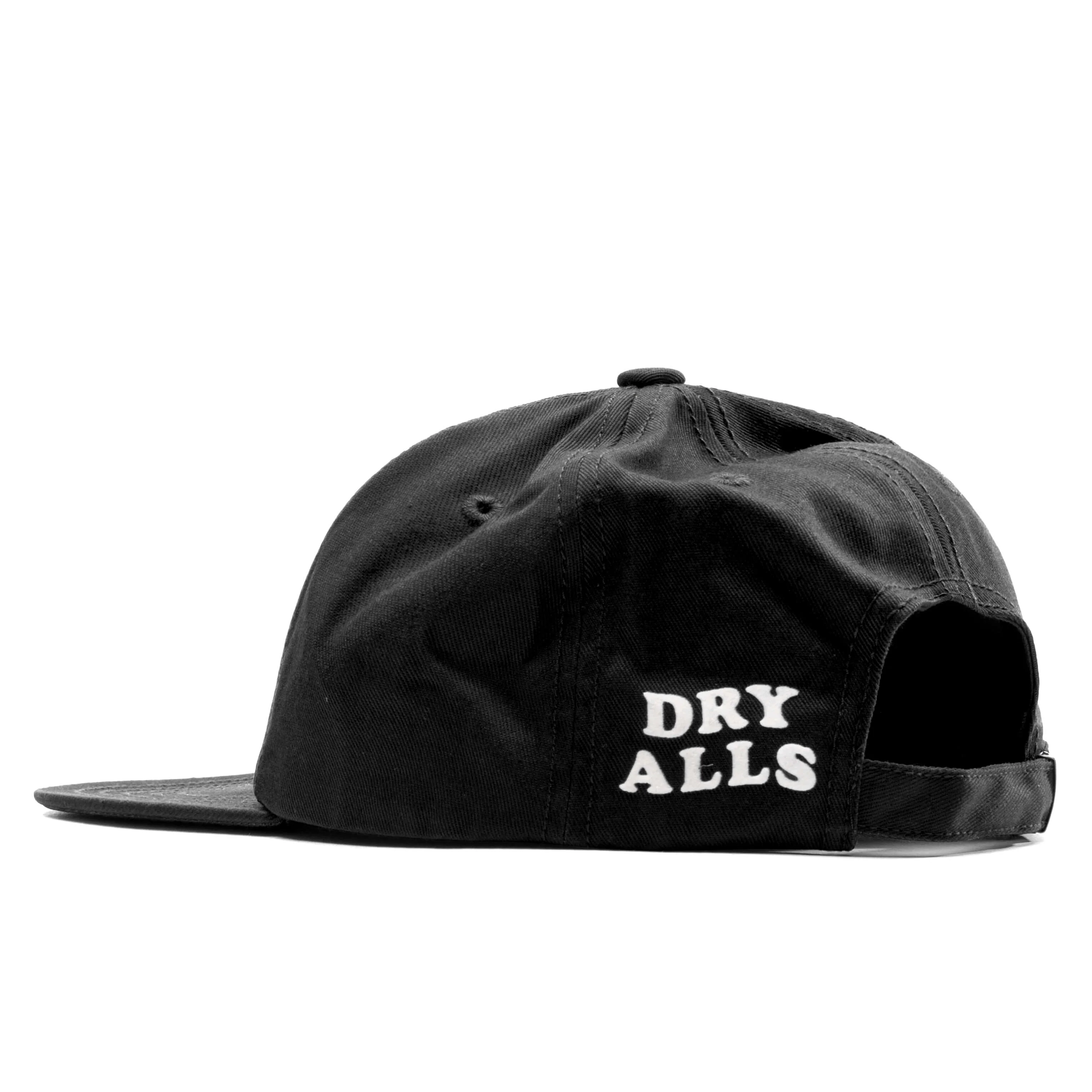 5 Panel Cap #2 - Black - Image 4
