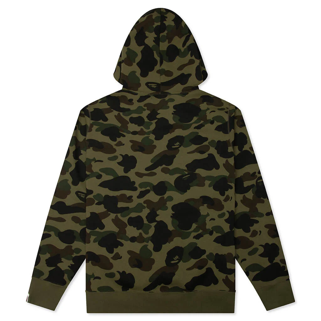 1st Camo Bape Pullover Hoodie - Green - Image 2