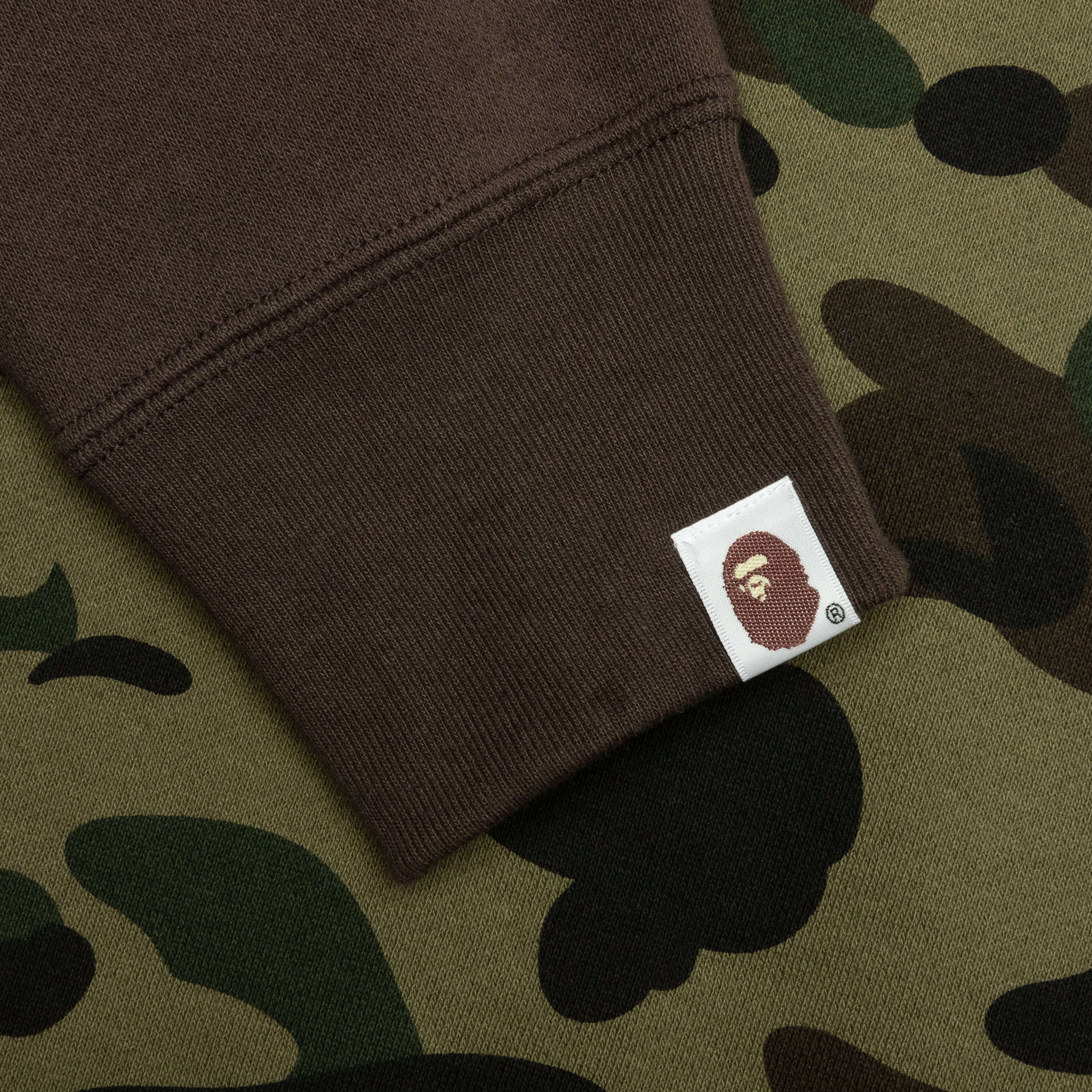 1st Camo Crazy College Full Zip Hoodie - Green - Image 5