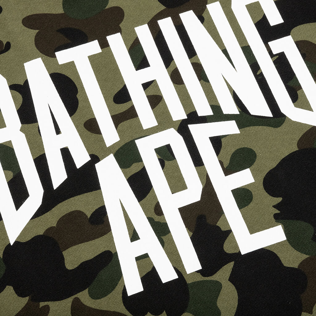 1st Camo Crazy NYC Logo Relaxed Fit Crewneck - Green - Image 3