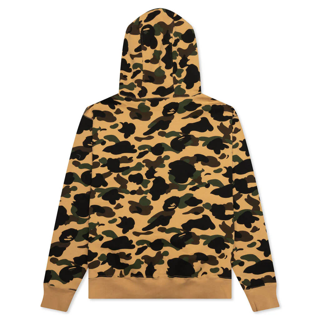 1st Camo Full Zip Hoodie - Yellow - Image 2
