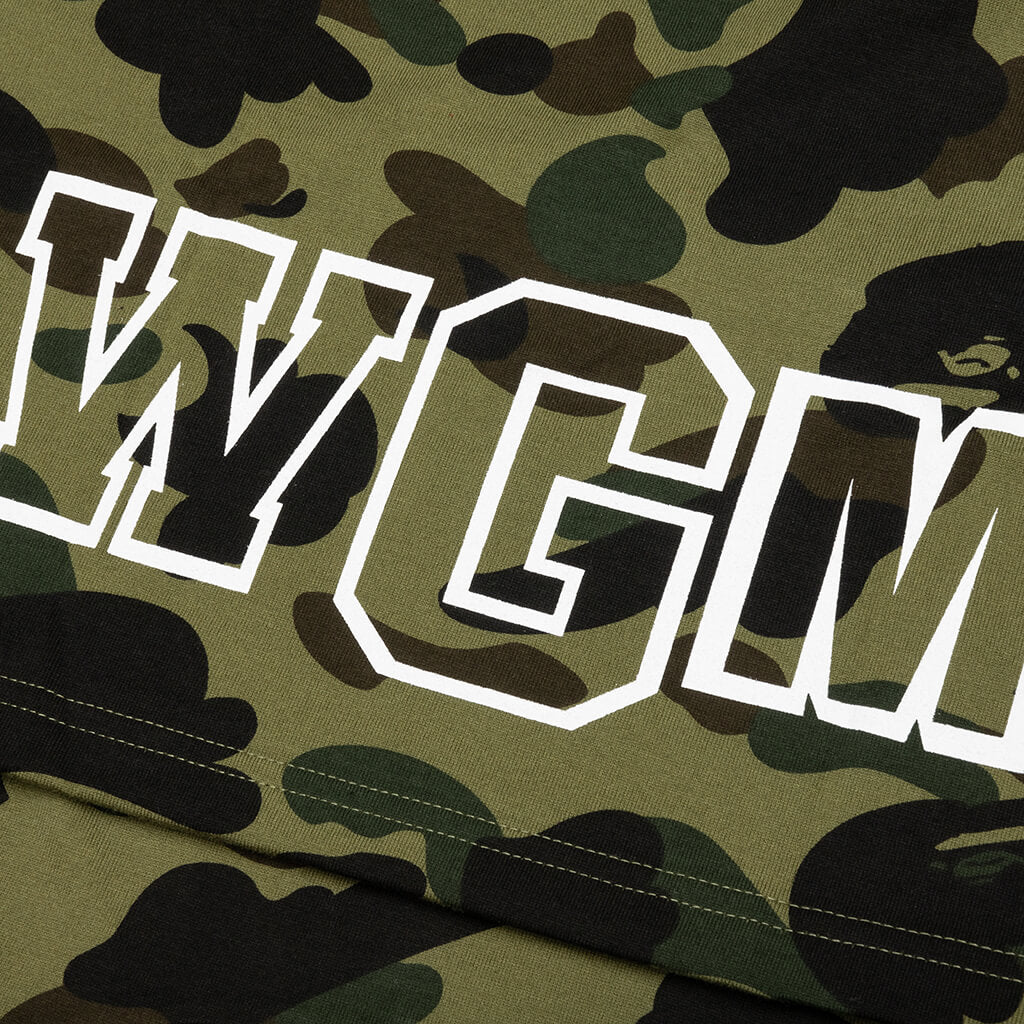 1st Camo Shark Tee - Green - Image 4