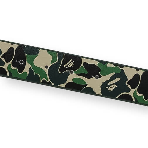 Abc Camo Bape Leather Belt - Green - Image 2