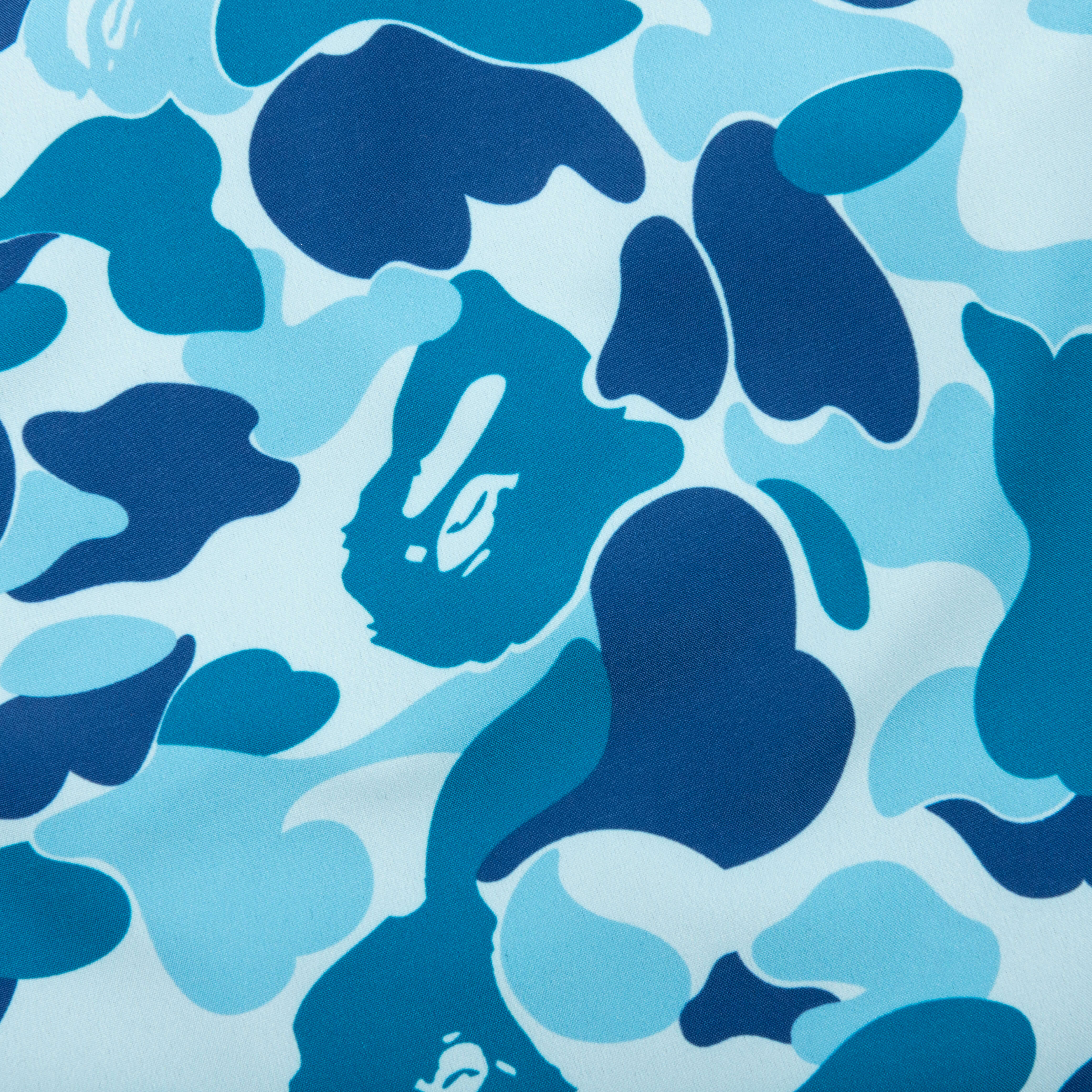 Abc Camo Beach Shorts - Blue - Image 4