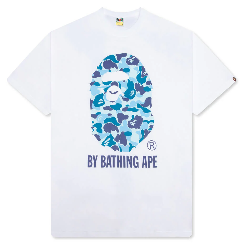 ABC Camo By Bathing Ape Tee - White/Blue
