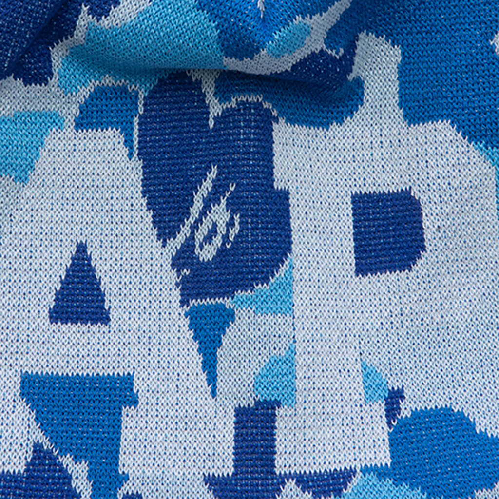 ABC Camo Knit Cap - Blue - Image 2