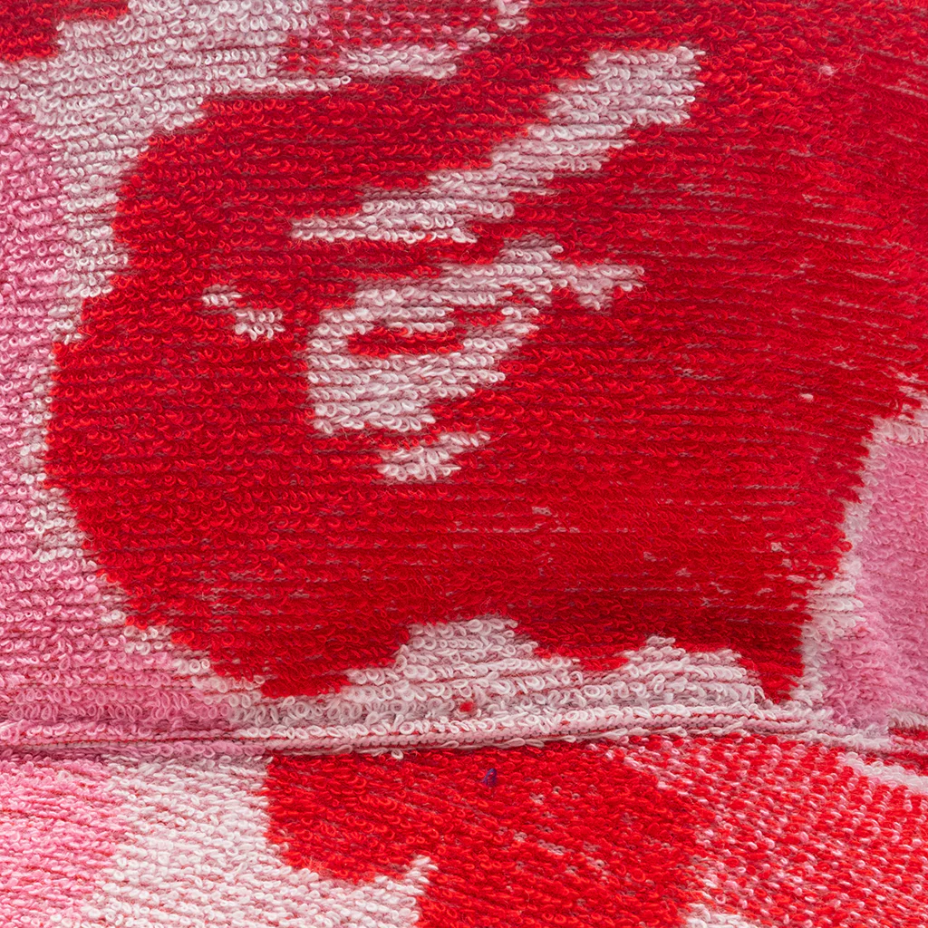 ABC Camo Pile Jacquard Bucket Hat - Pink - Image 2