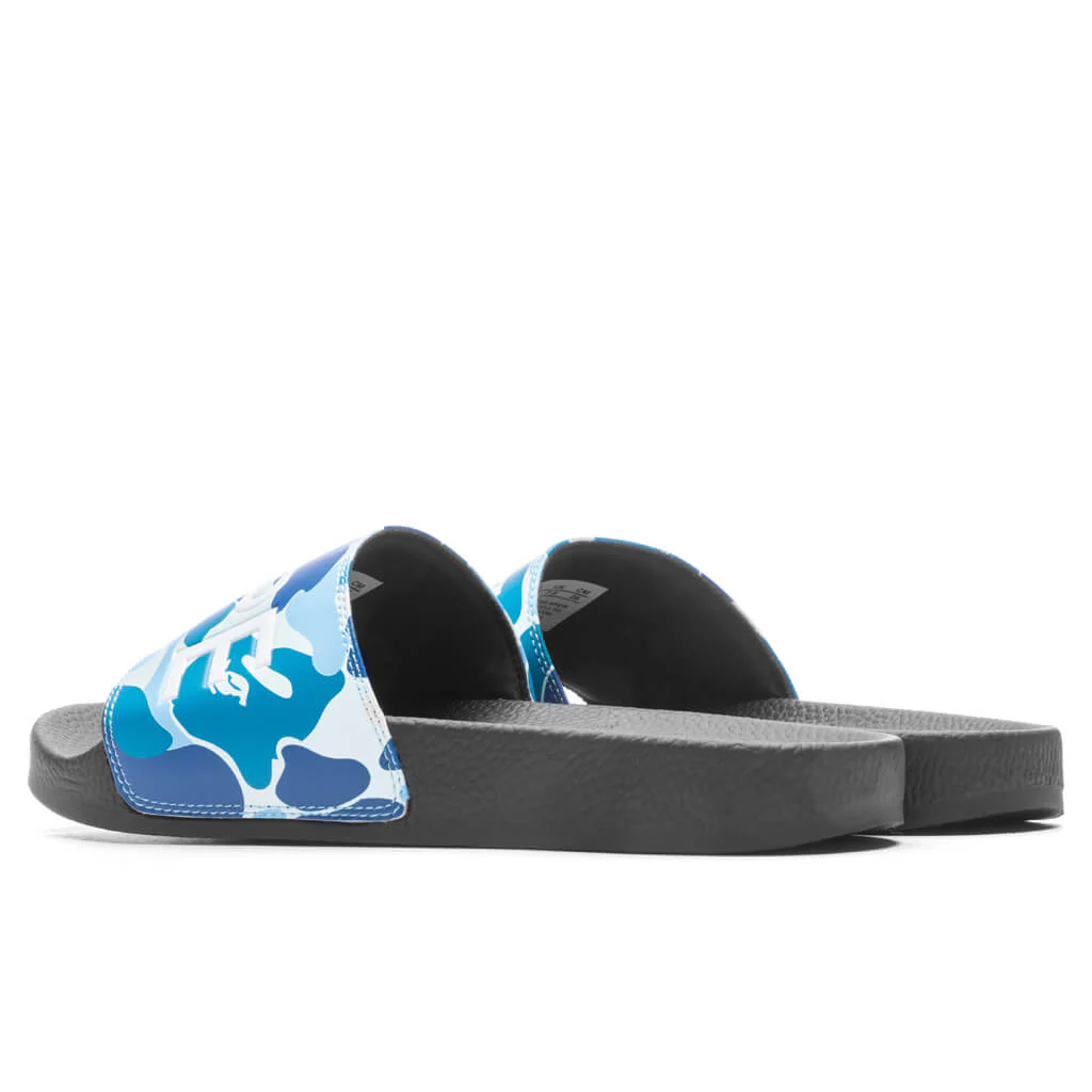 Abc Camo Slide Sandals - Blue - Image 4