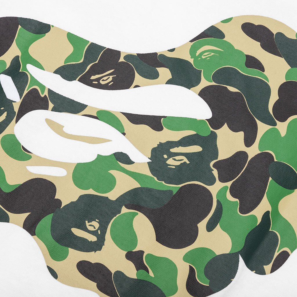 Abc Camo Tee - White/Green - Image 4