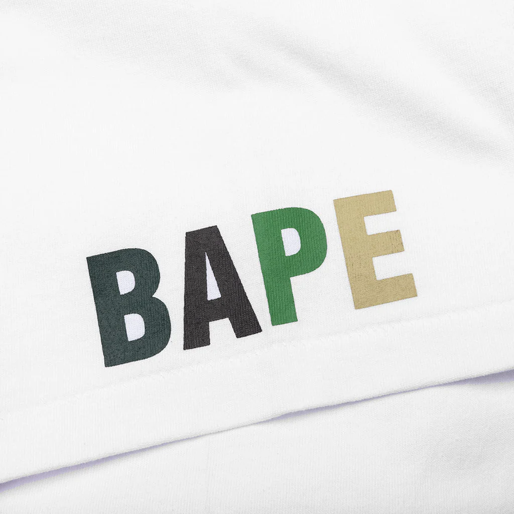 Abc Camo Tee - White/Green - Image 5