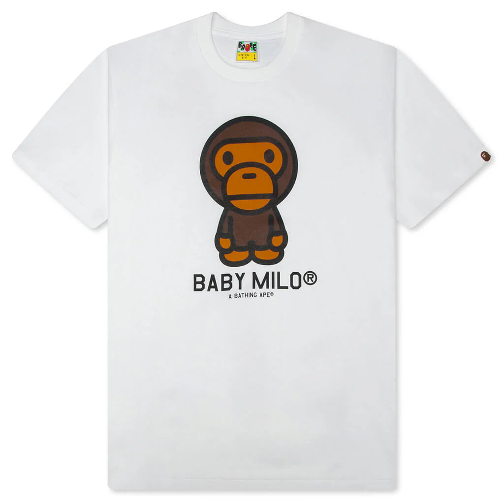 Baby Milo Tee Men's - White