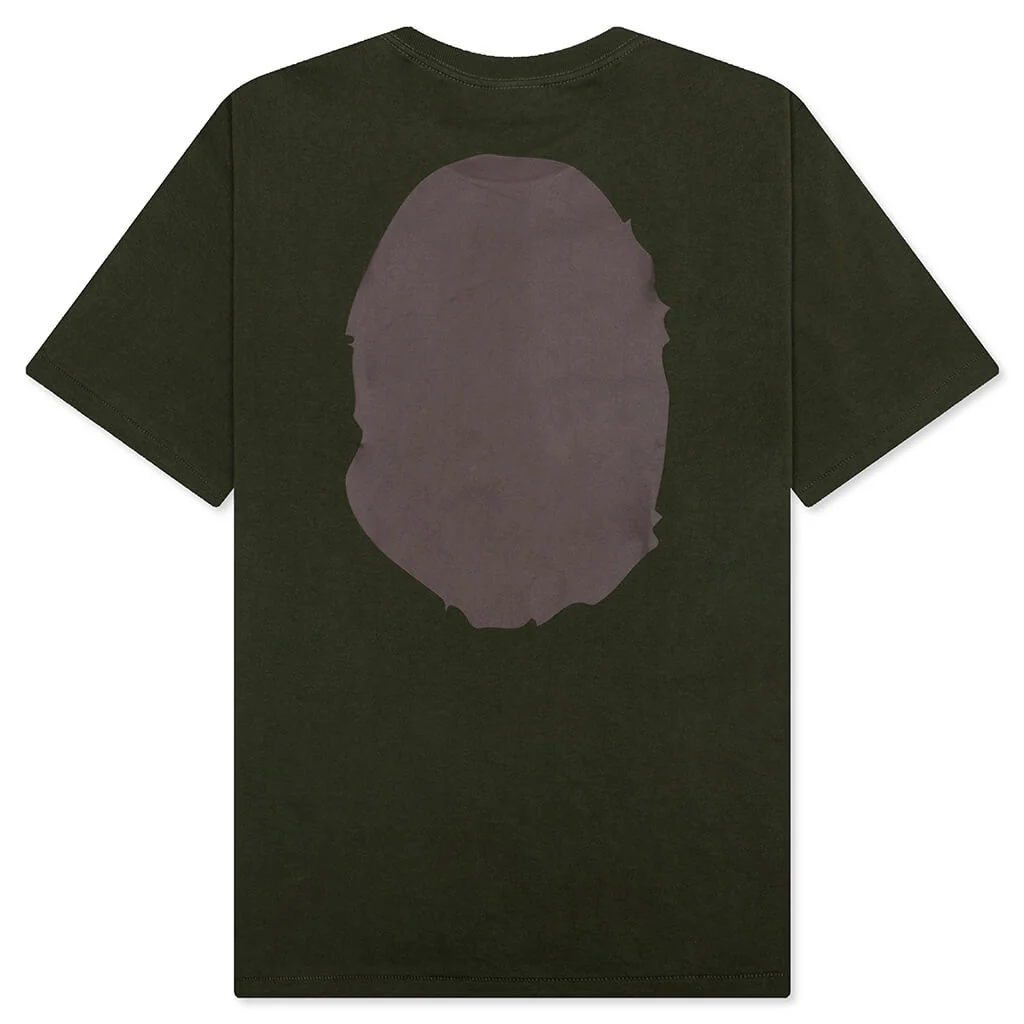 Big Ape Head Tee - Olive Drab - Image 2