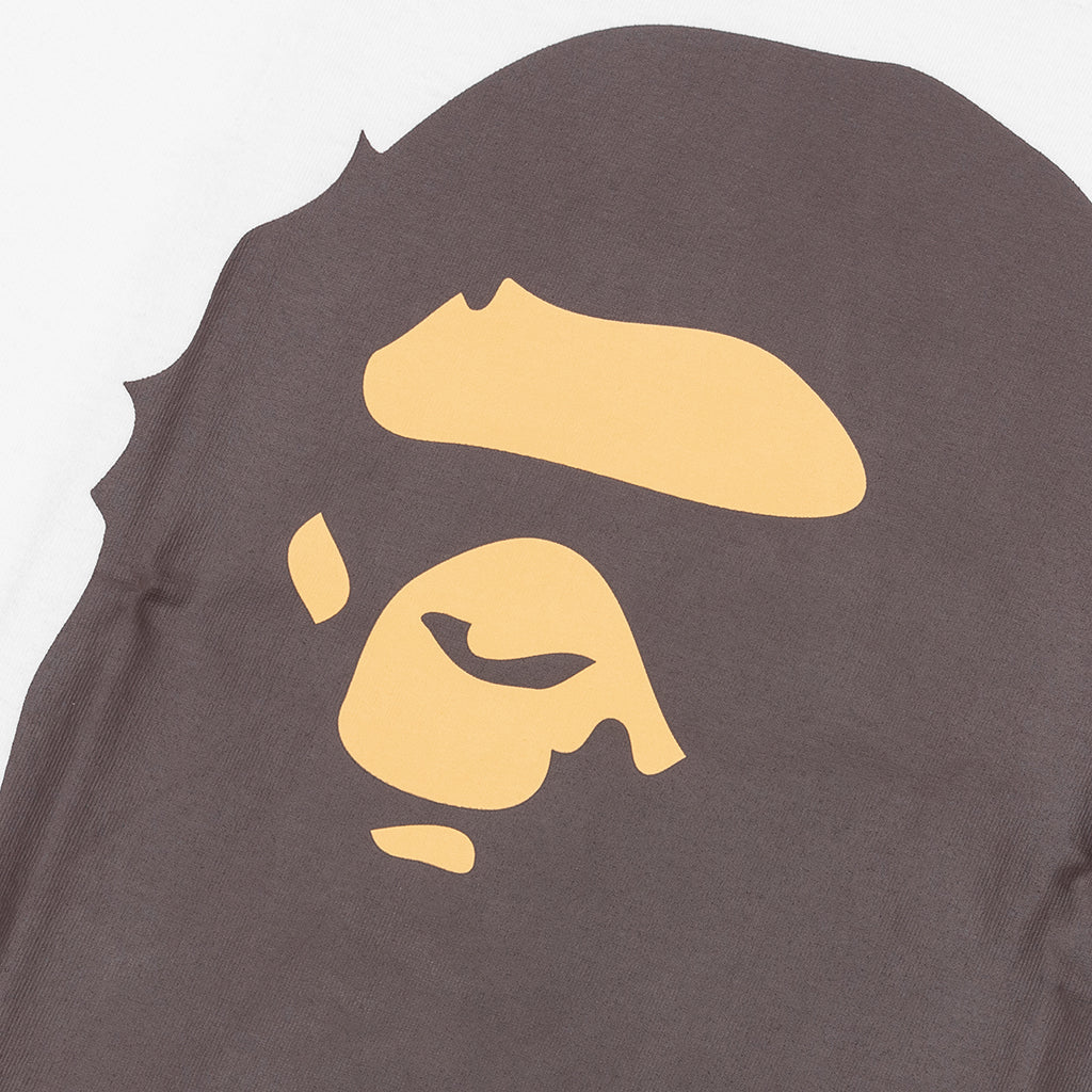 Big Ape Head Tee - White - Image 3