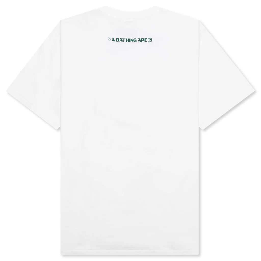 Bitmap Logo Tee - White - Image 2