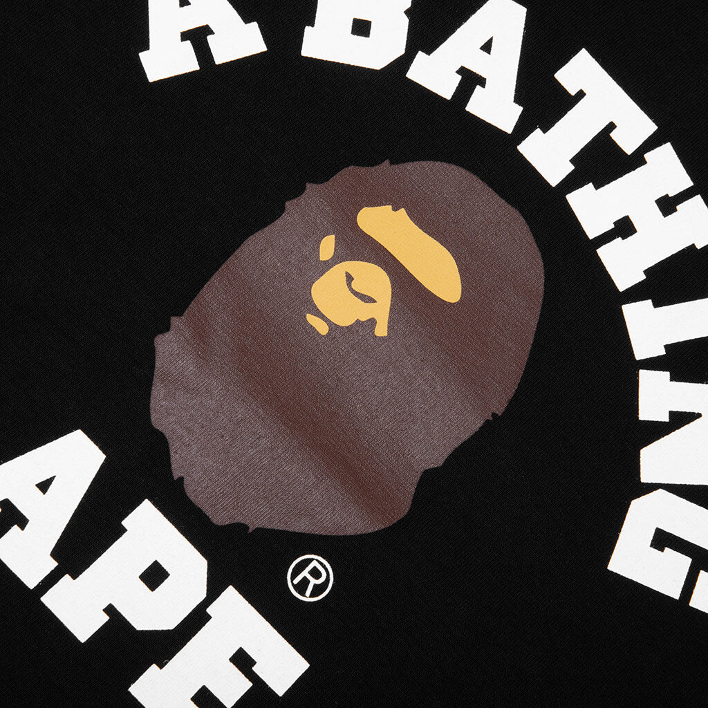 College Tee - Black - Image 3