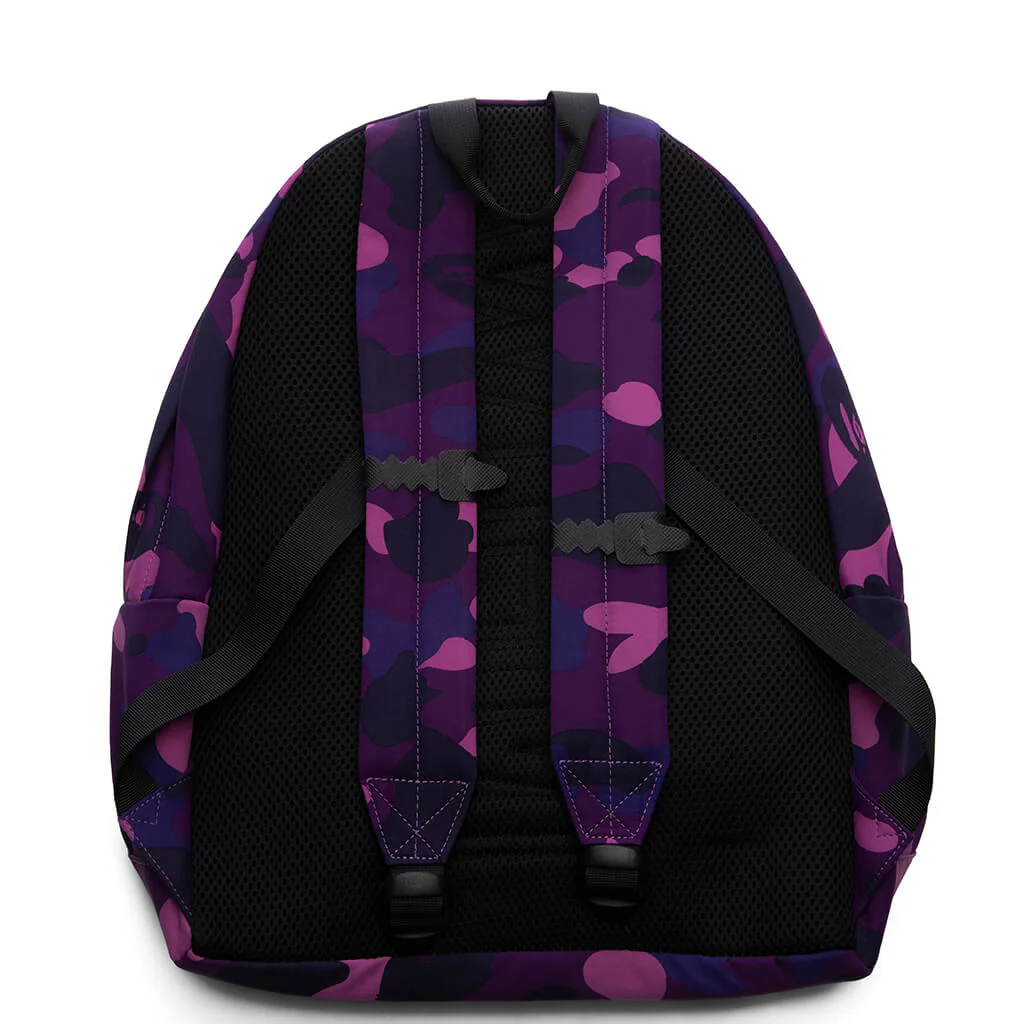 Color Camo Shark Daypack - Purple - Image 2
