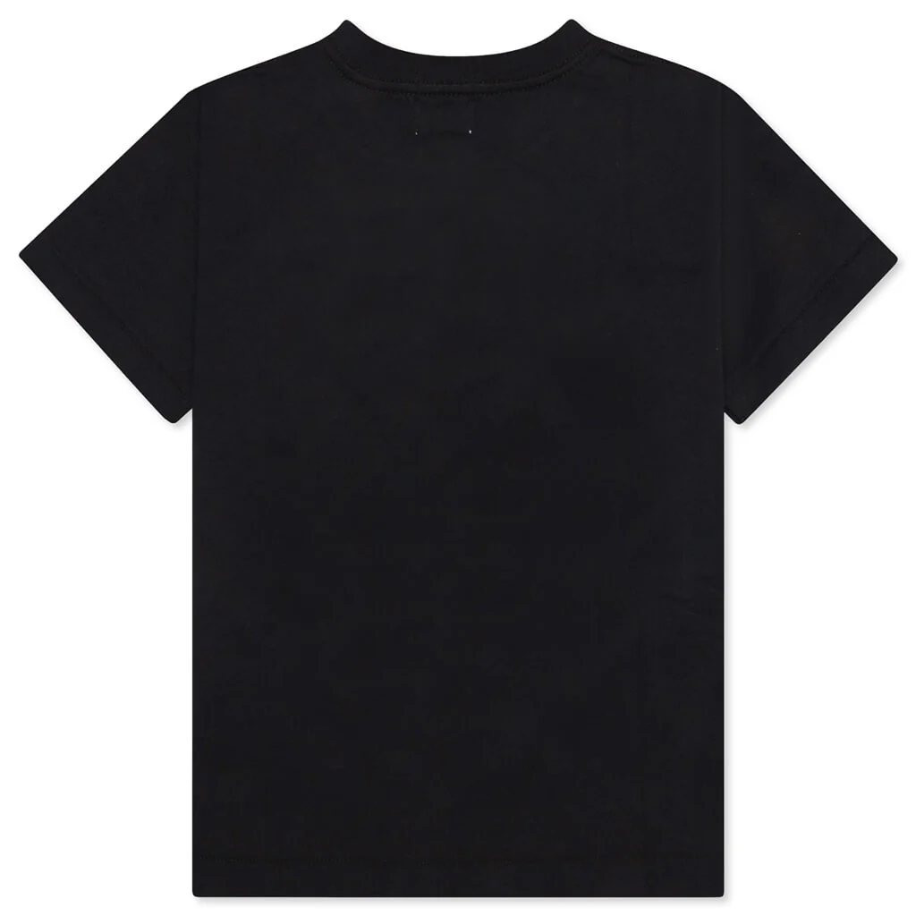 Kids Colors Shark Tee - Black - Image 2