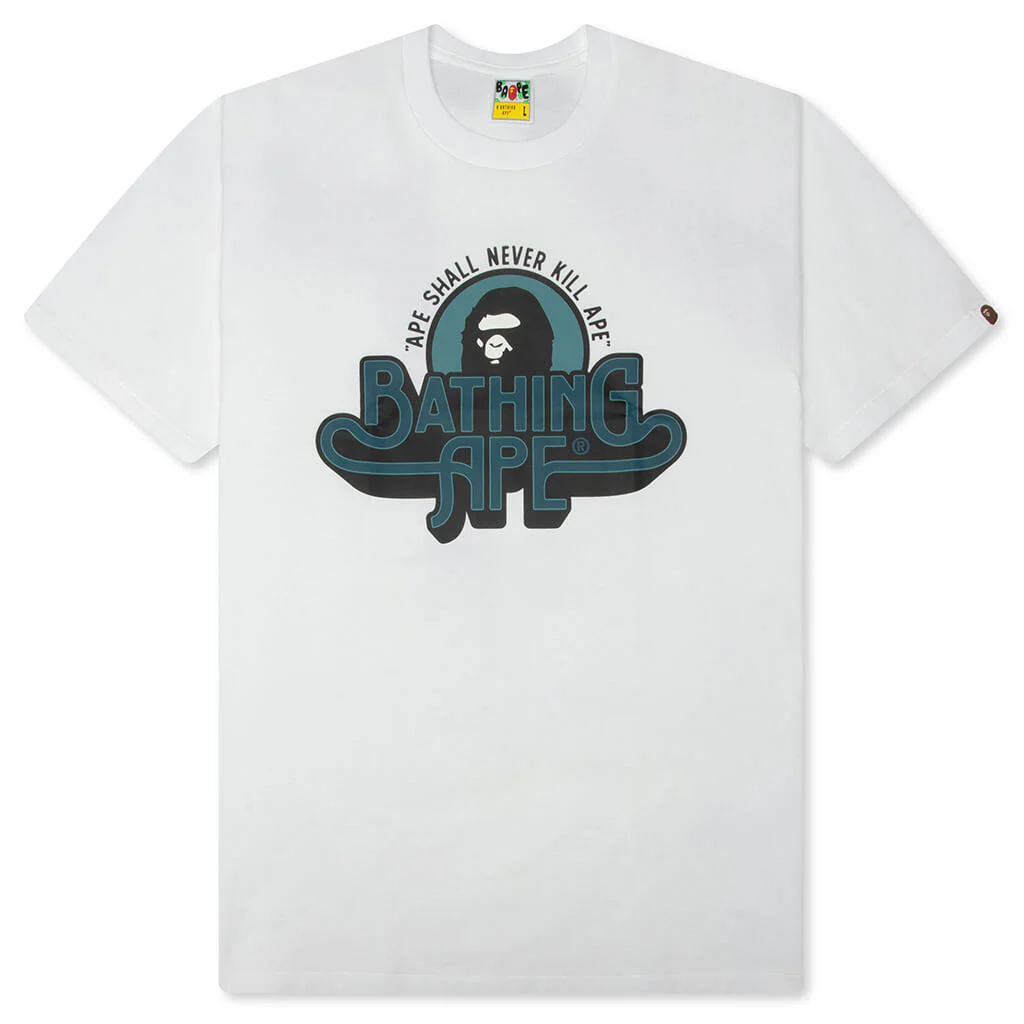 Genuine Garment Logo Tee - White