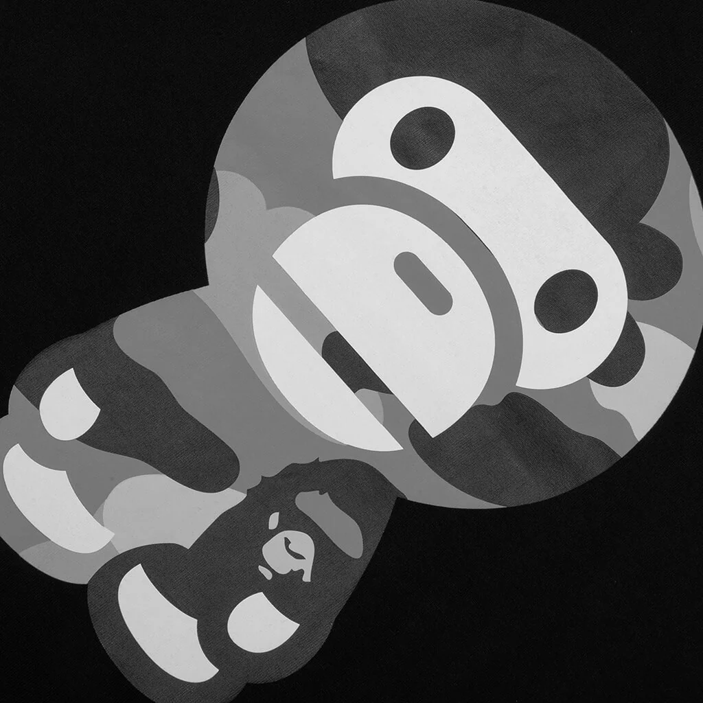 Giant 1ST Camo Big Baby Milo Tee - Black/Grey - Image 3
