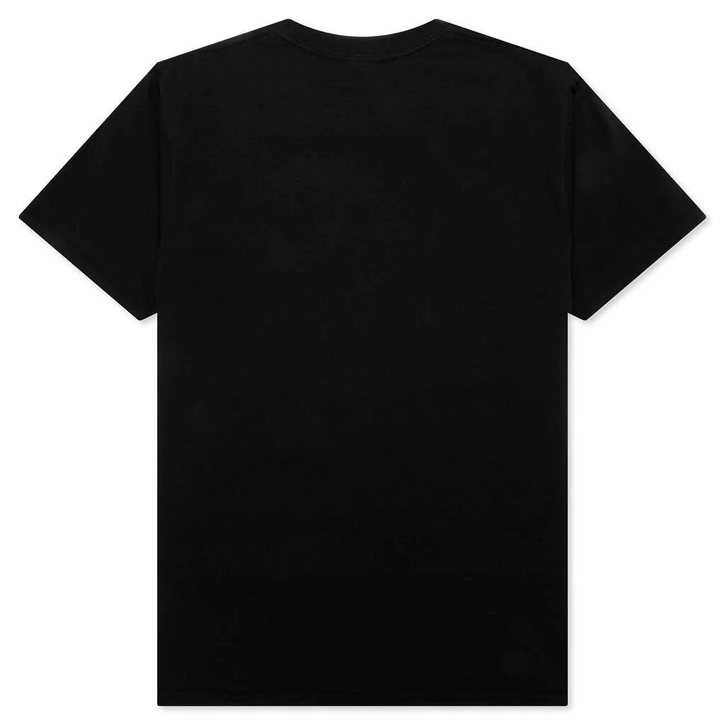 Honeycomb Camo College Tee - Black/Blue - Image 2