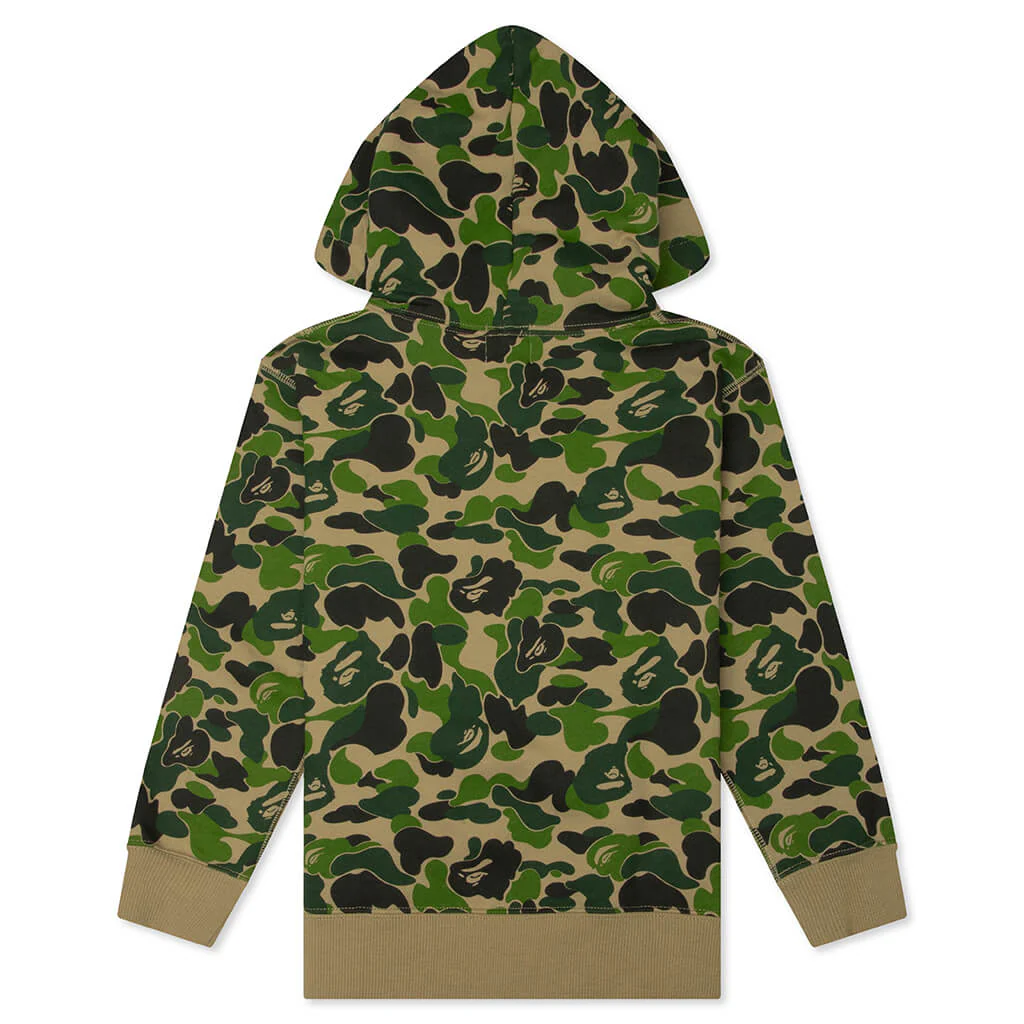Kids ABC Camo Baby Milo Pullover Hoodie - Green - Image 2