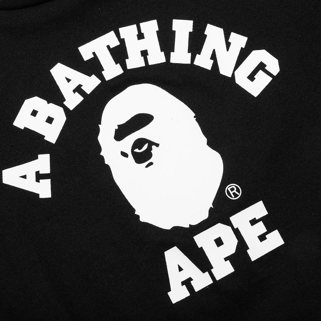 Kid's Abc Camo College Layered Sleeves L/S Tee - Black - Image 3