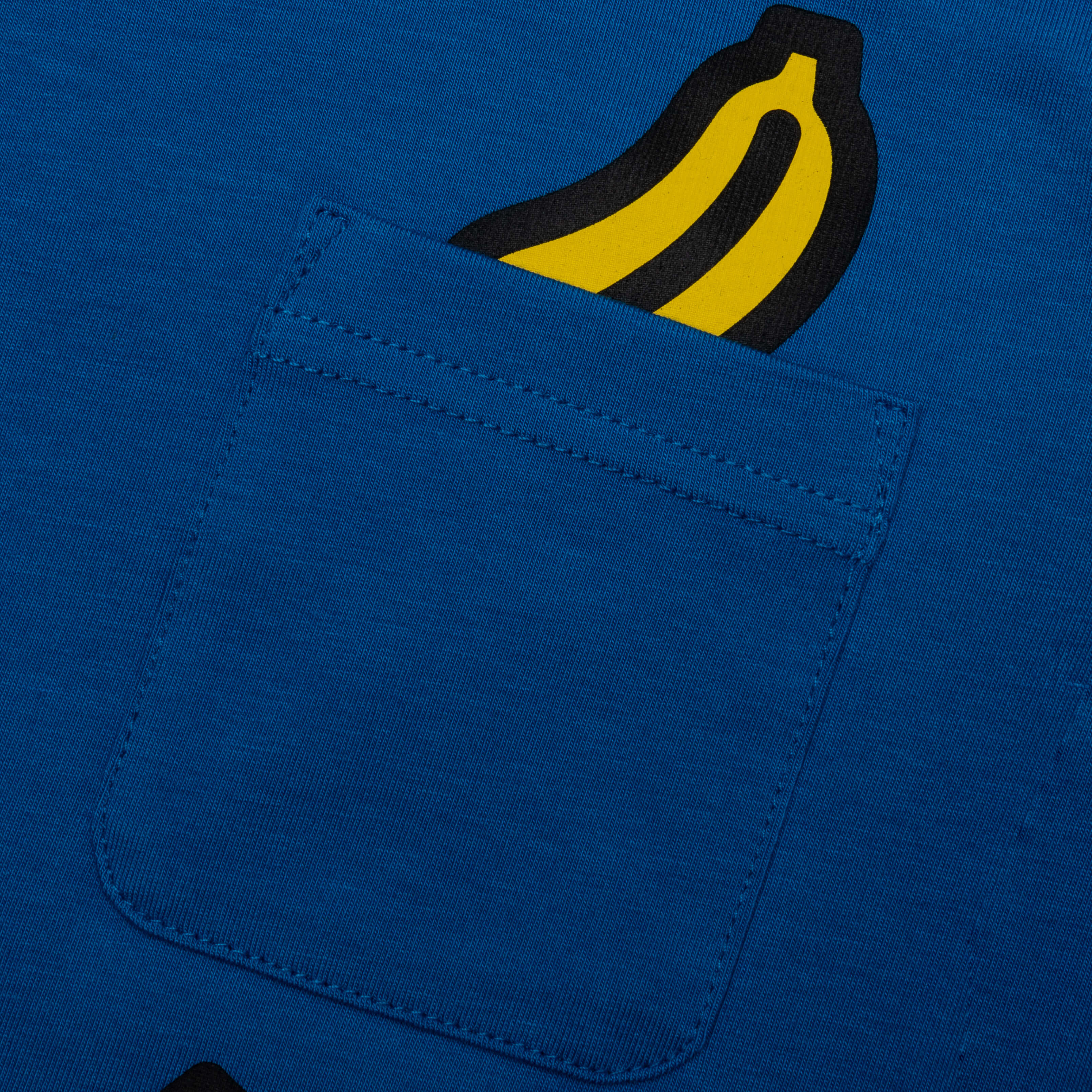 Kid's Baby Milo Banana Pocket Tee - Blue - Image 3