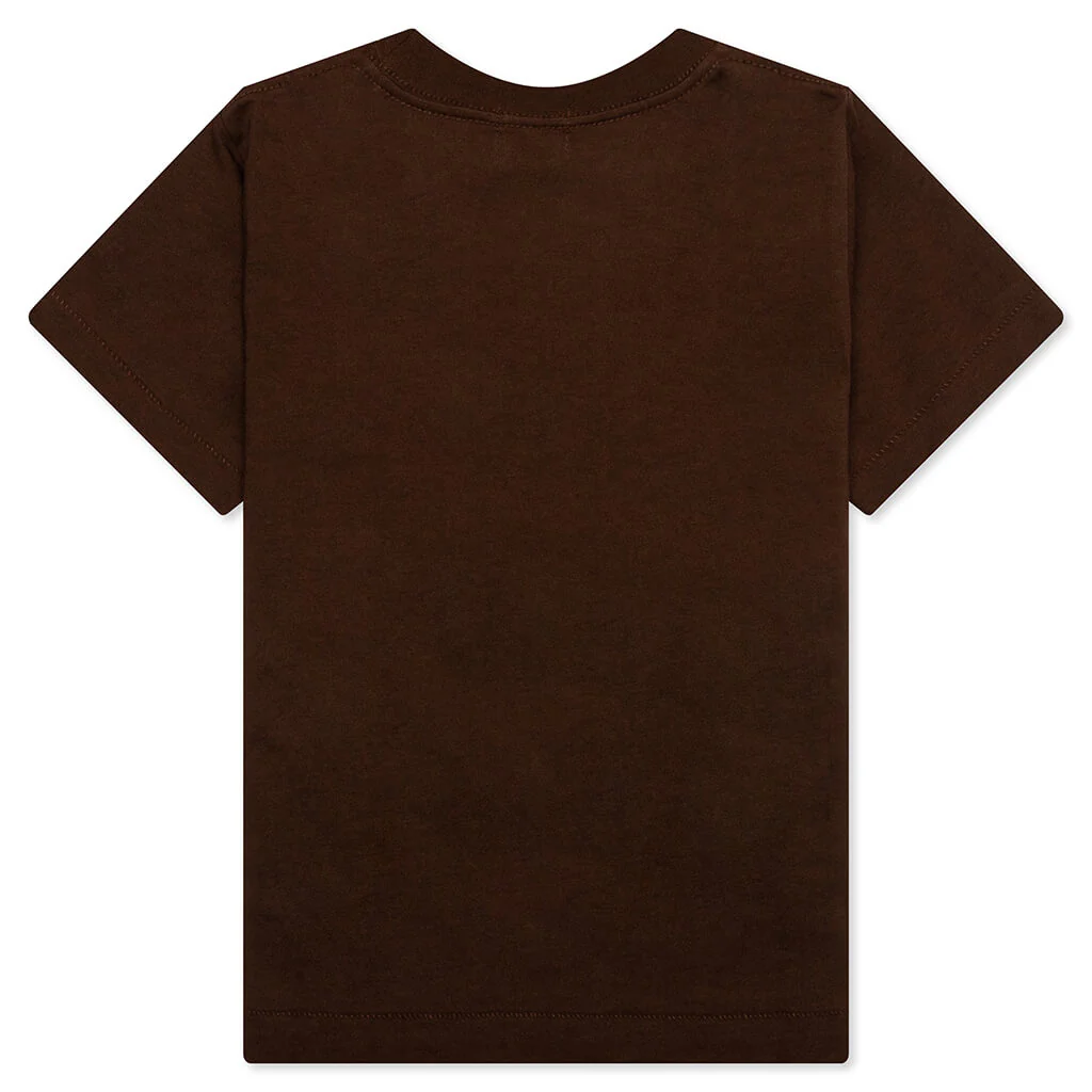 Kid's Baby Milo College Tee - Brown - Image 2