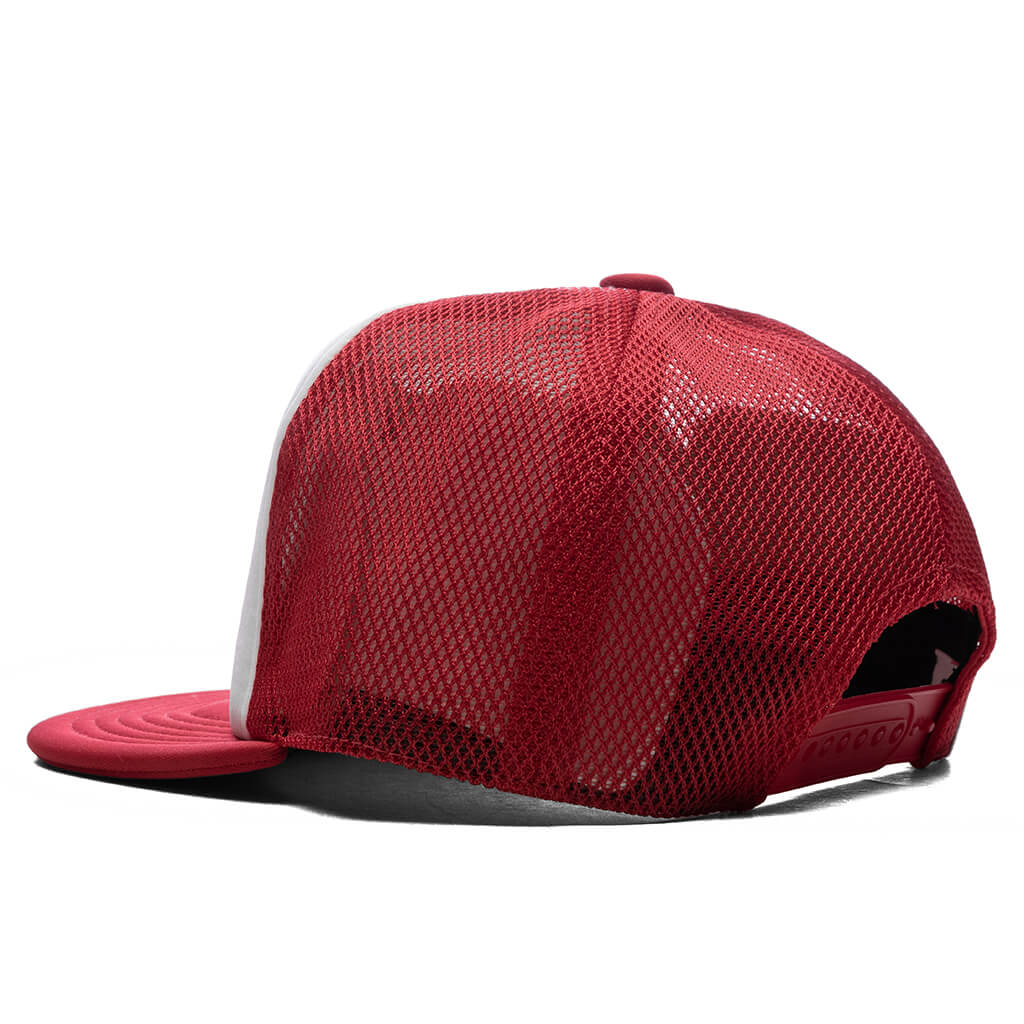 Kid's Bape STA Mesh Cap - Red - Image 4