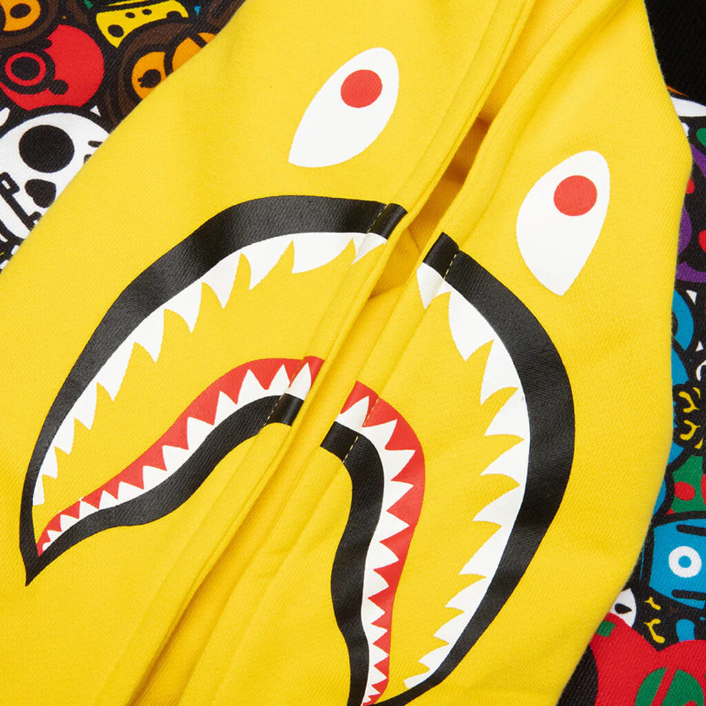 Kids Milo All Safari Shark Zip Hoodie - Multi - Image 3