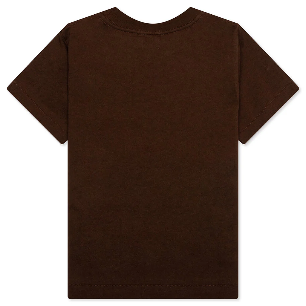 Kid's Milo Dinosaurs Reflector Print Tee - Brown - Image 2