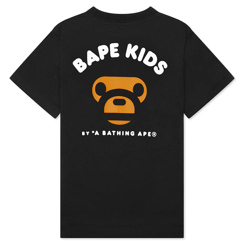 Kids Milogram Friends Tee - Black/Sax - Image 2