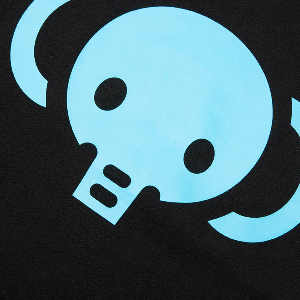 Kids Milogram Friends Tee - Black/Sax - Image 3
