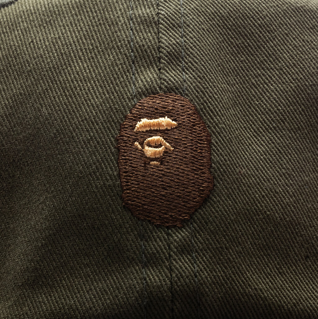 One Point Panel Cap - Olive Drab - Image 2