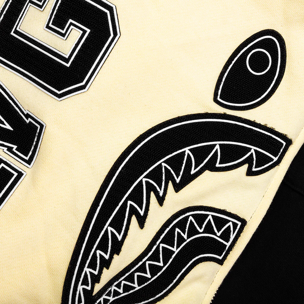 Shark Full Zip Hoodie China - Black - Image 3