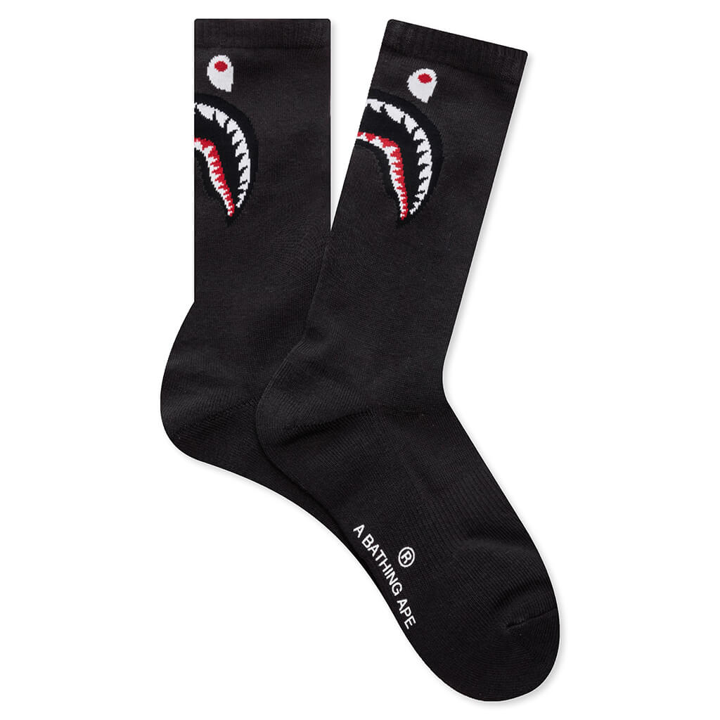 Shark Socks - Black