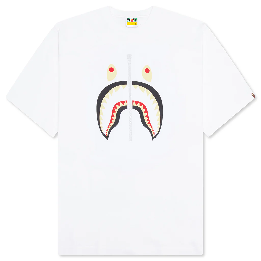 Shark Tee China - White
