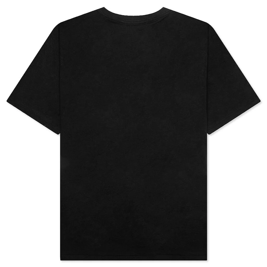 STA Houndstooth Ape Head Tee - Black/Black - Image 2