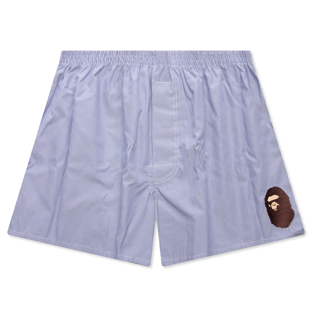 Stripe Boxers - Navy
