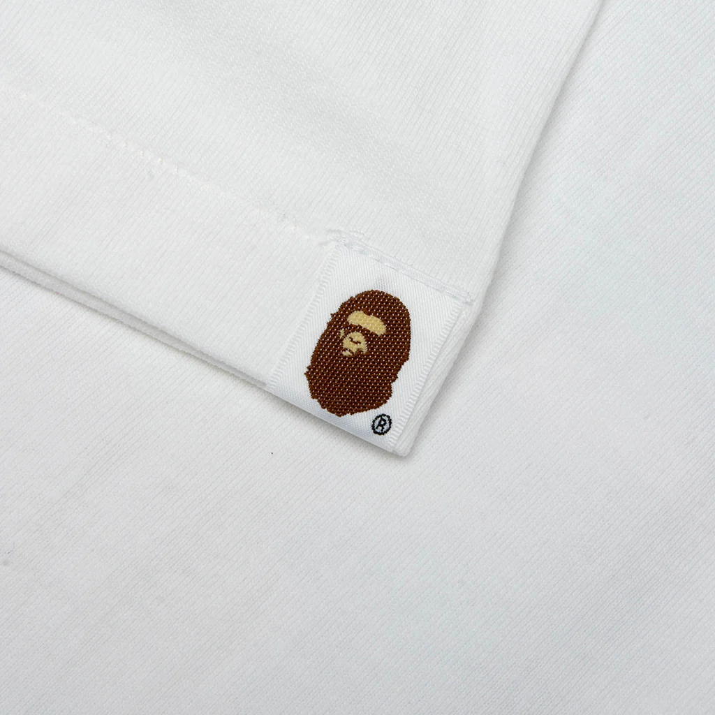 Wild Leopard Pattern NYC Logo Tee - White/Gray - Image 4
