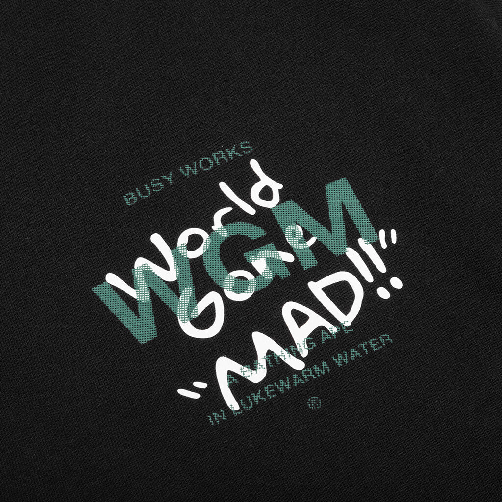 Woodland Camo Wgm Ape Head Tee - Black - Image 5