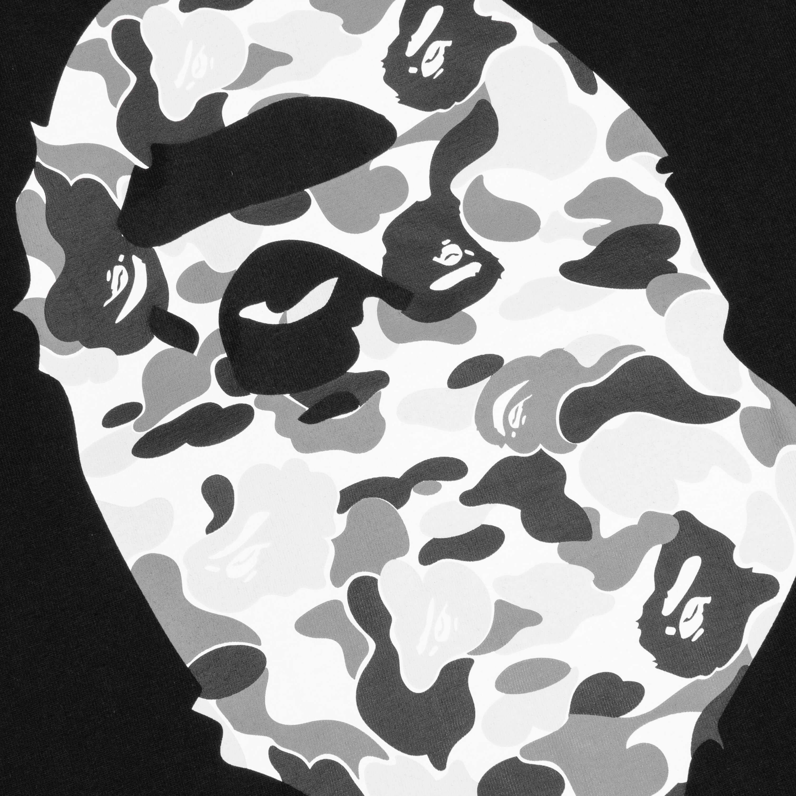 ABC Camo By Bathing Ape Tee - Black/Grey - Image 3