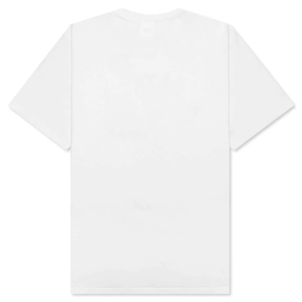 ABC Camo College Tee - White/Pink - Image 2