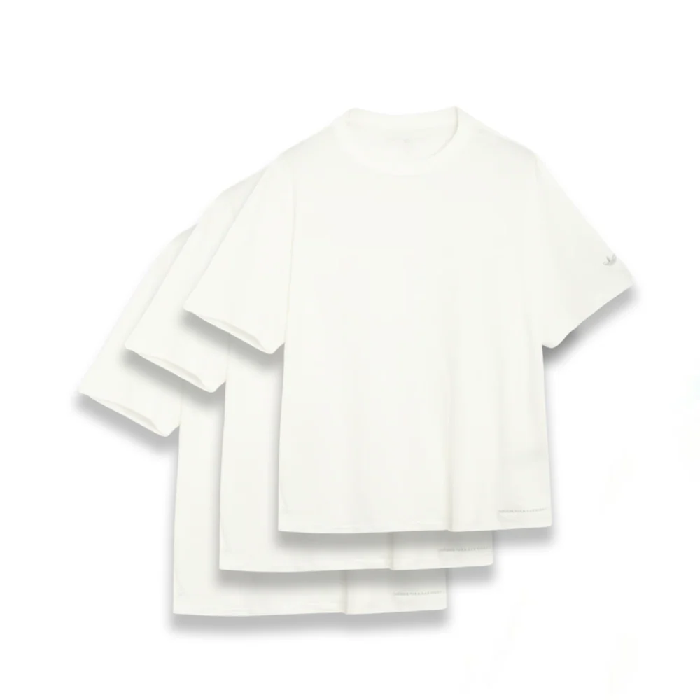 Adidas x Bad Bunny Boxy Tee 3 Pack - Core White