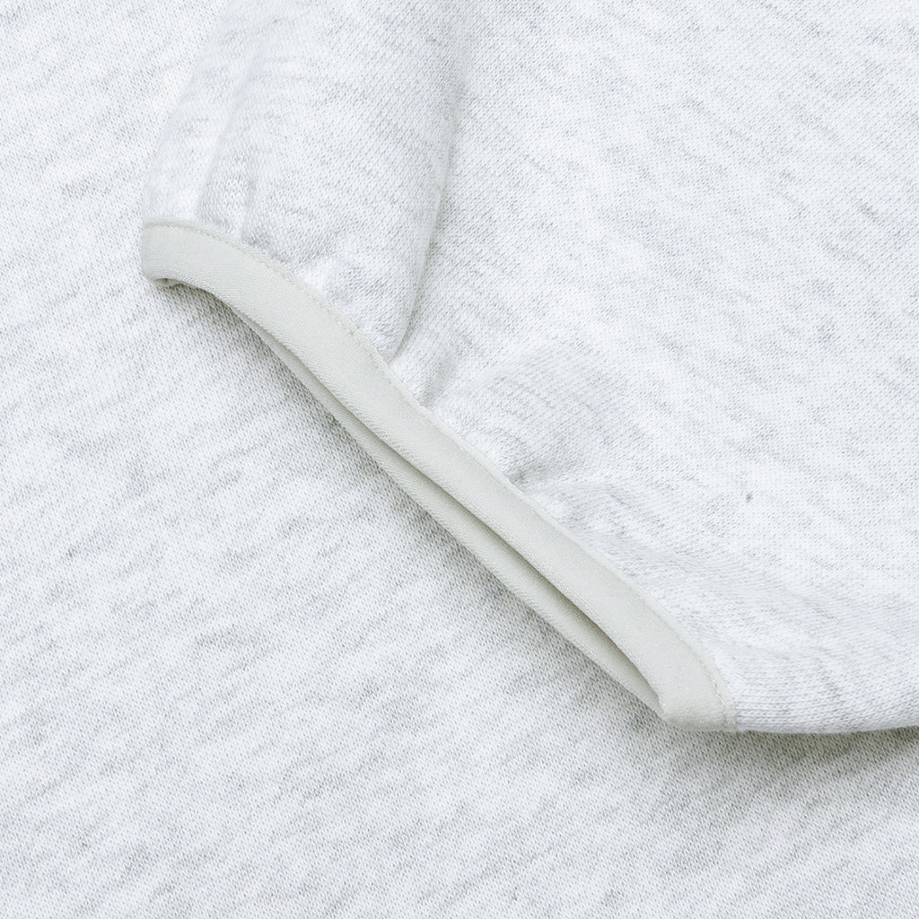 Fear of God Athletics x Adidas Cotton Fleece Hoodie - Light Heather Grey - Image 4