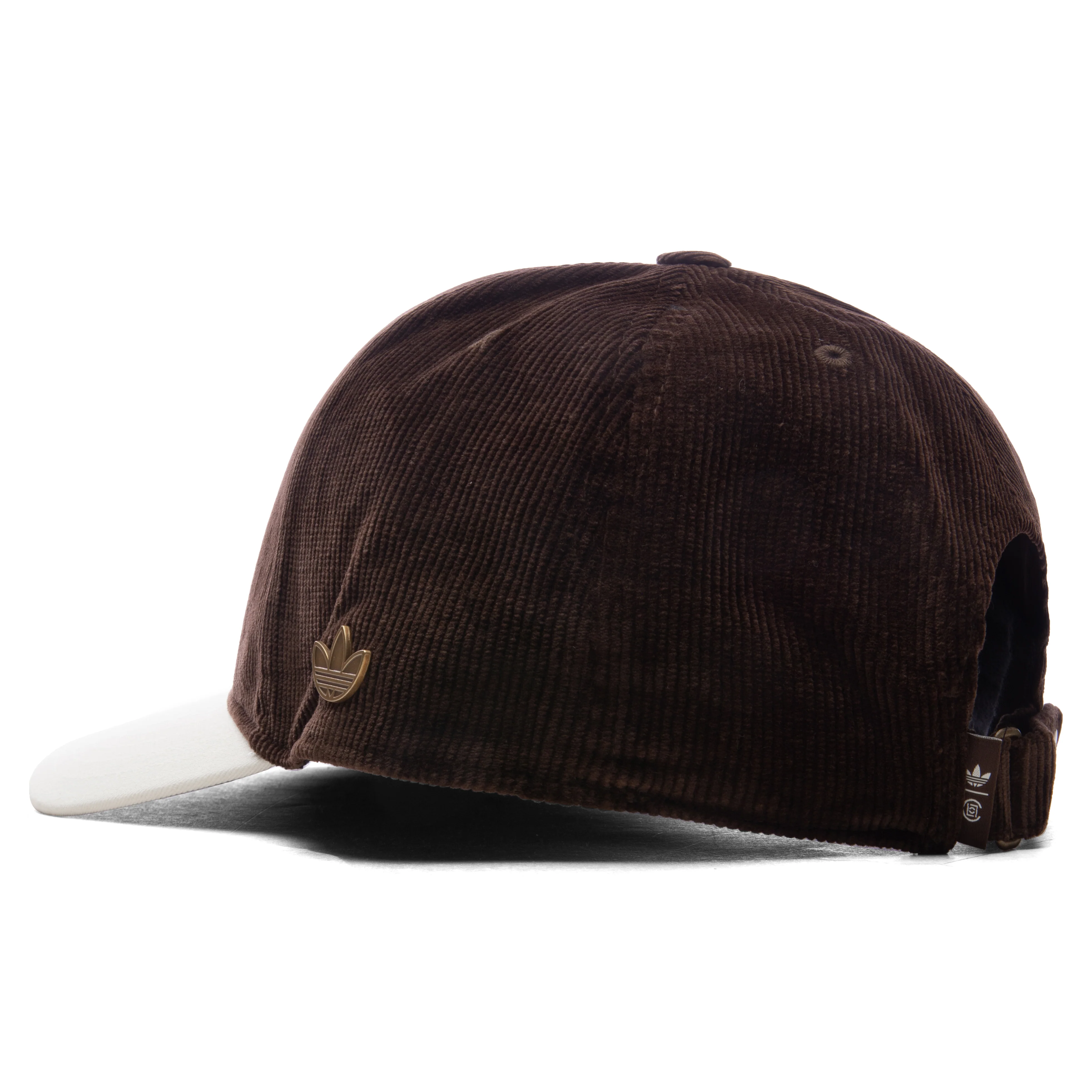 Adidas x CLOT Cord Cap by Edison Chen - Dark Brown/Crew White - Image 4