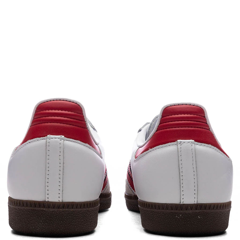 Samba OG - Cloud White/Better Scarlet/Gum - Image 4