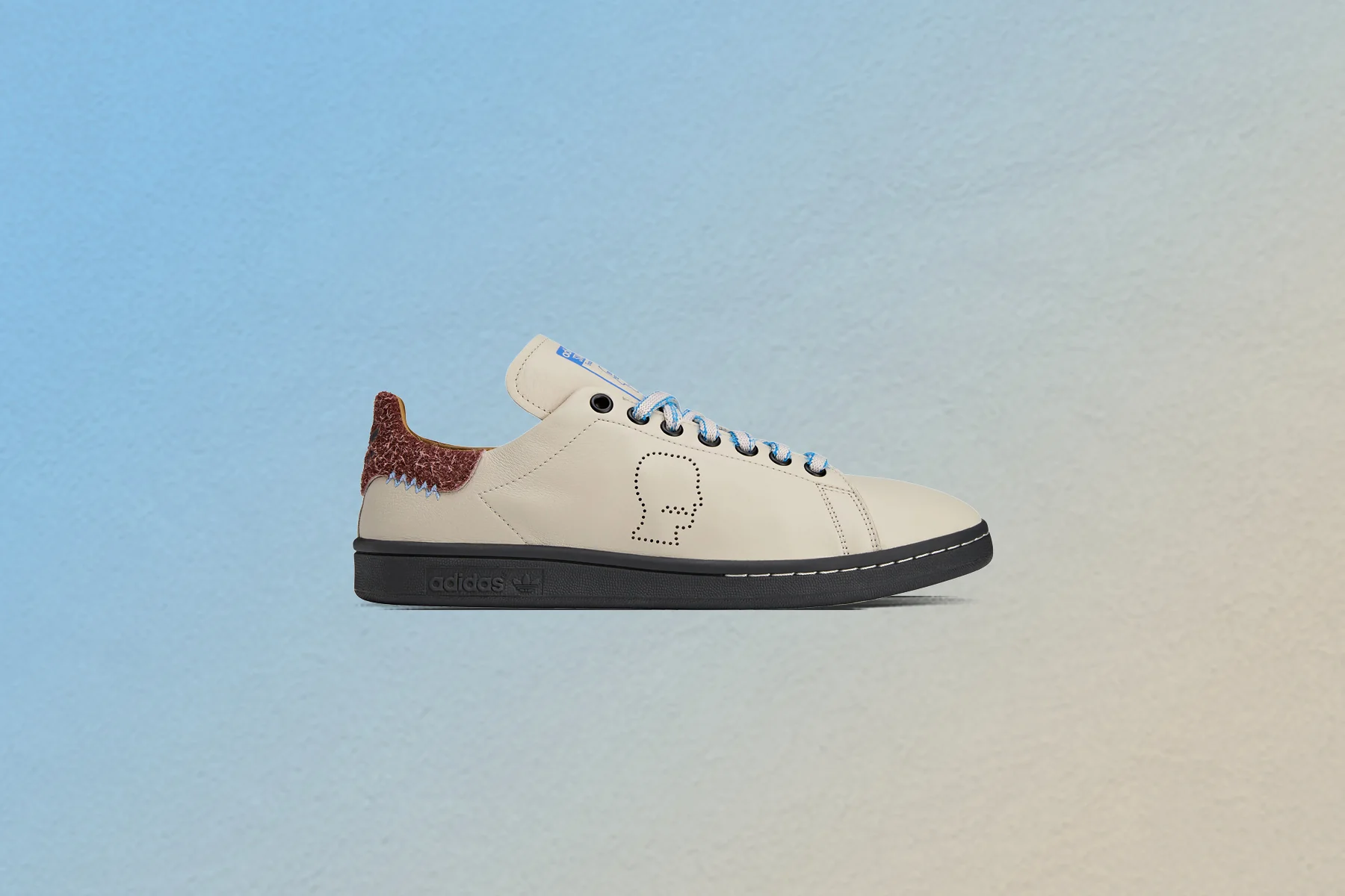 Adidas Originals x Brain Dead Stan Smith - Clear brown/Bahia Light Blue/Mesa - Image 5